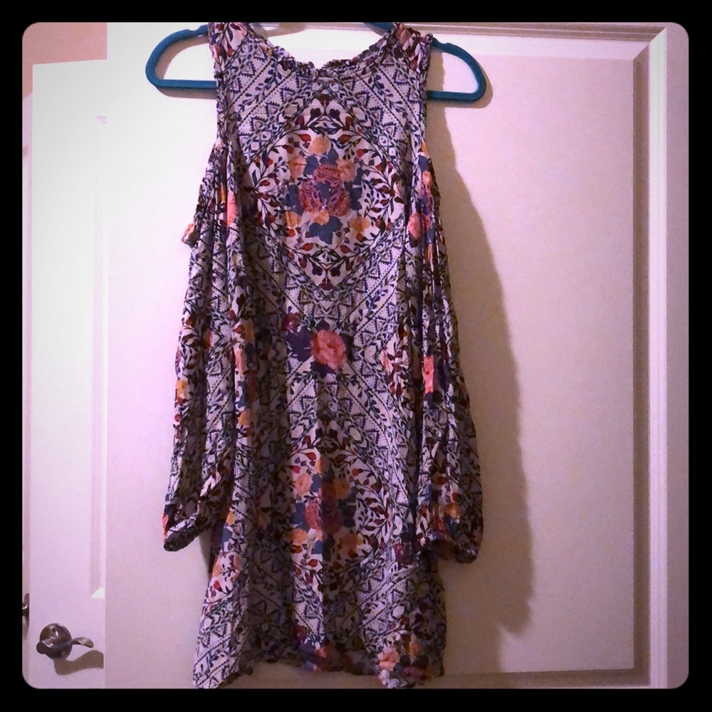 Xhilaration floral printed dress